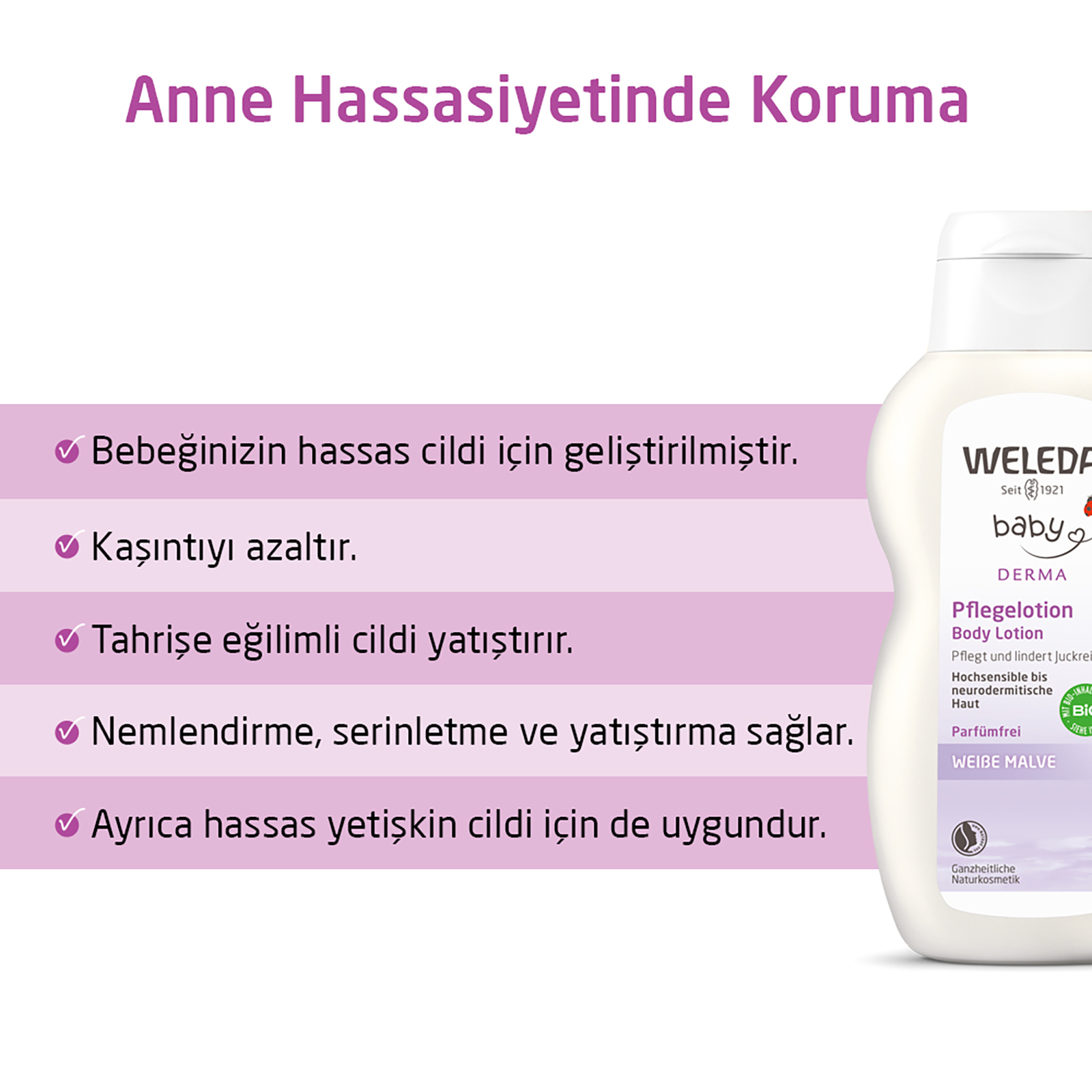 Derma Nemlendirici Vücut Losyonu 200 ml