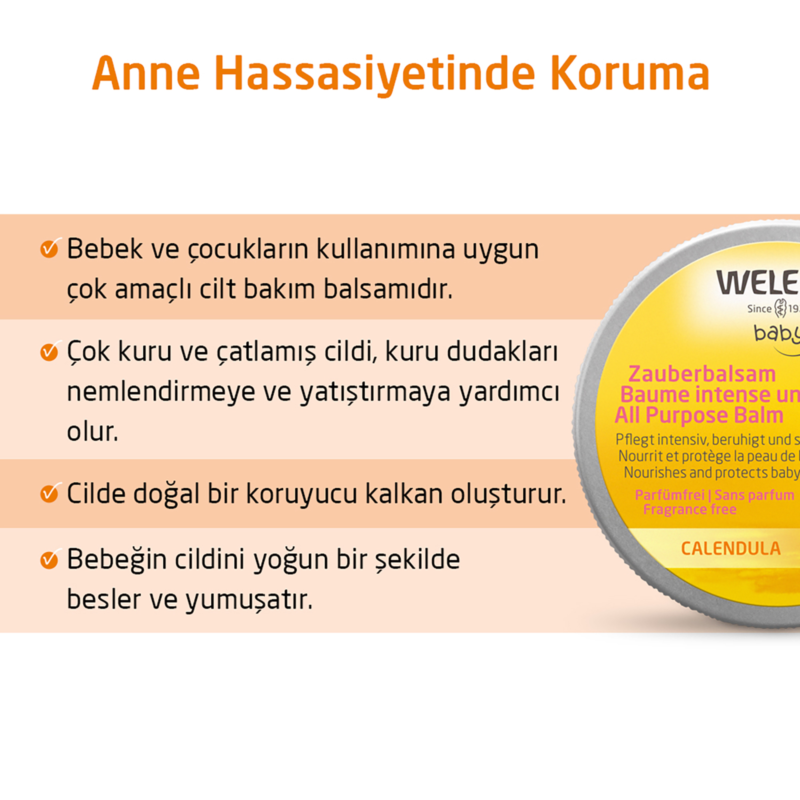 Calendula Bebek Balsamı 25gr